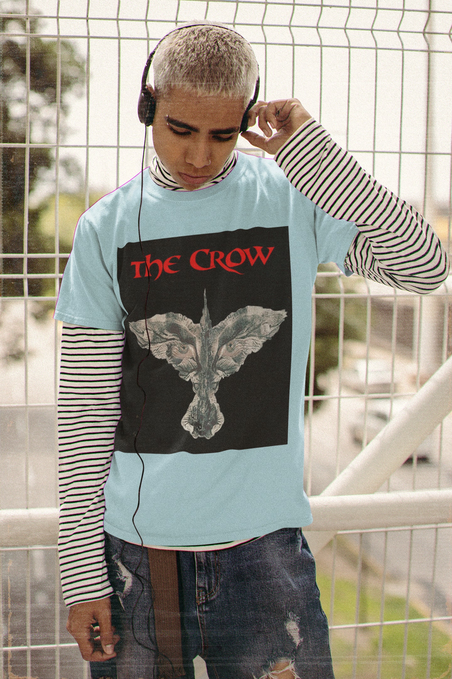 The Crow Movie Soft T Shirt The Crow Poster T Shirt 90s Movie