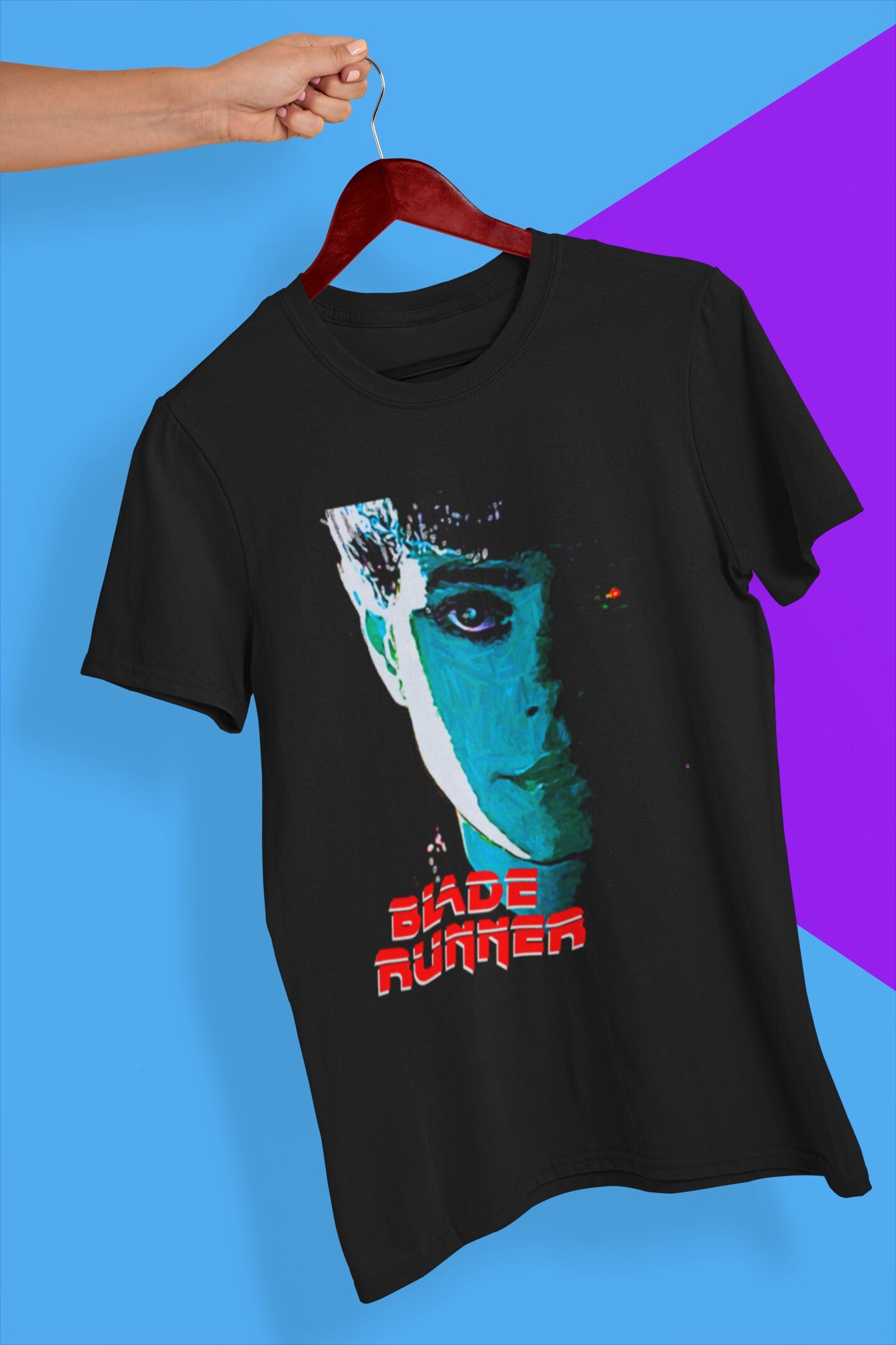 Discover Blade Runner Poster Style Soft T Shirt, Vintage Blade Runner Movie Shirt