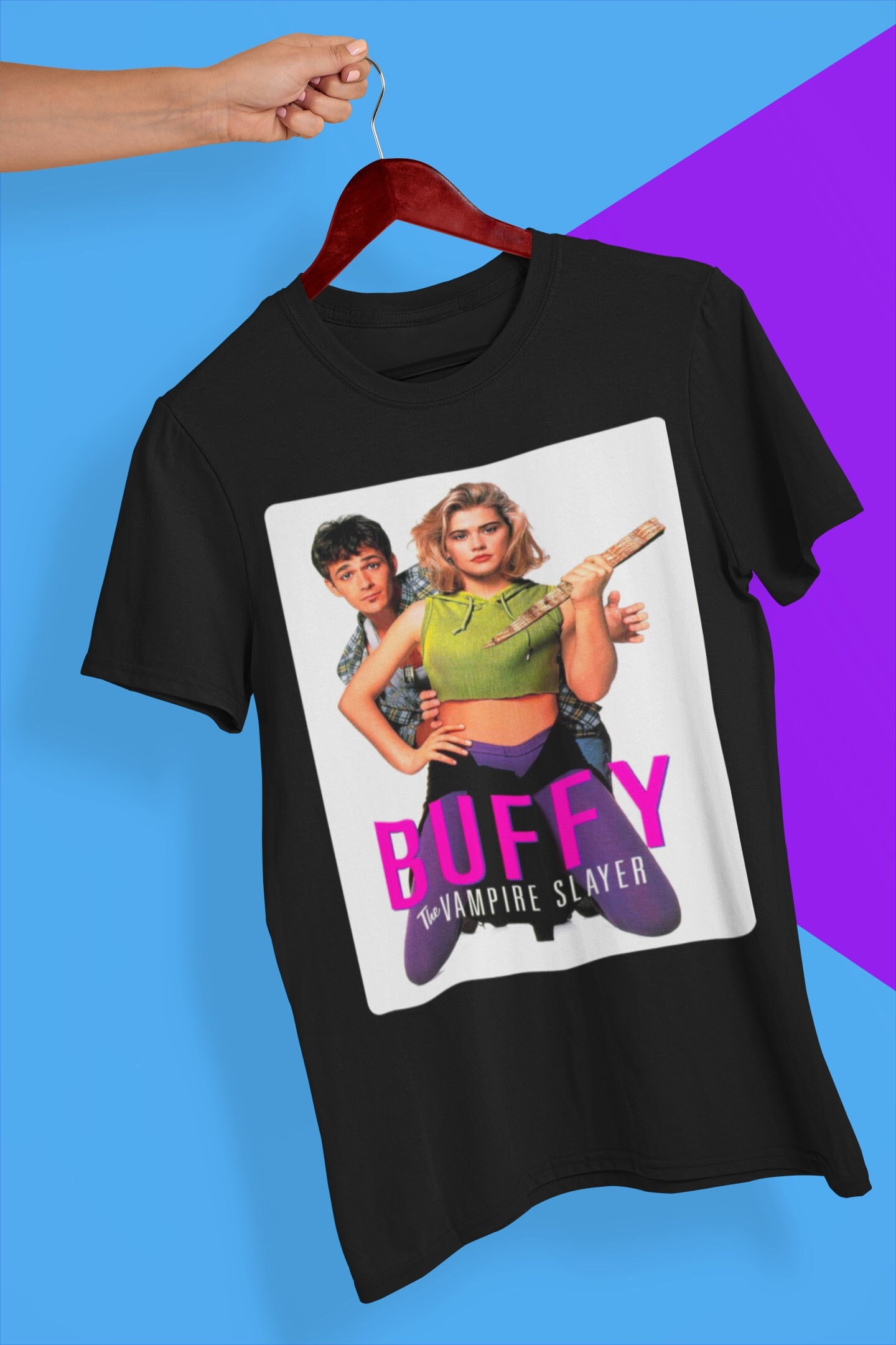 Buffy the Vampire Slayer Movie T-Shirt, Buffy the Vampire Slayer Poster T Shirt