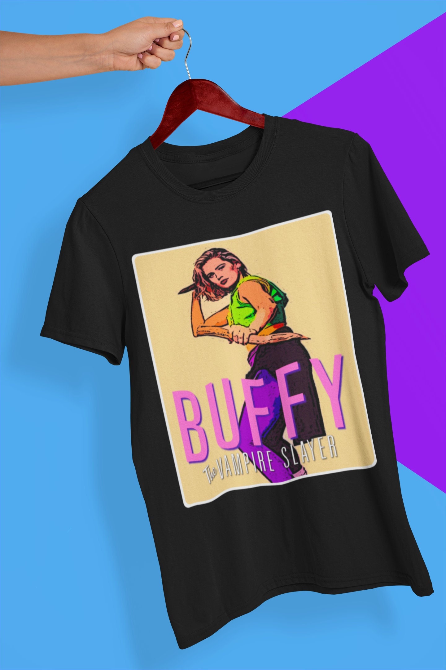 Discover Buffy the Vampire Slayer Movie T-Shirt, Buffy the Vampire Slayer Poster T Shirt