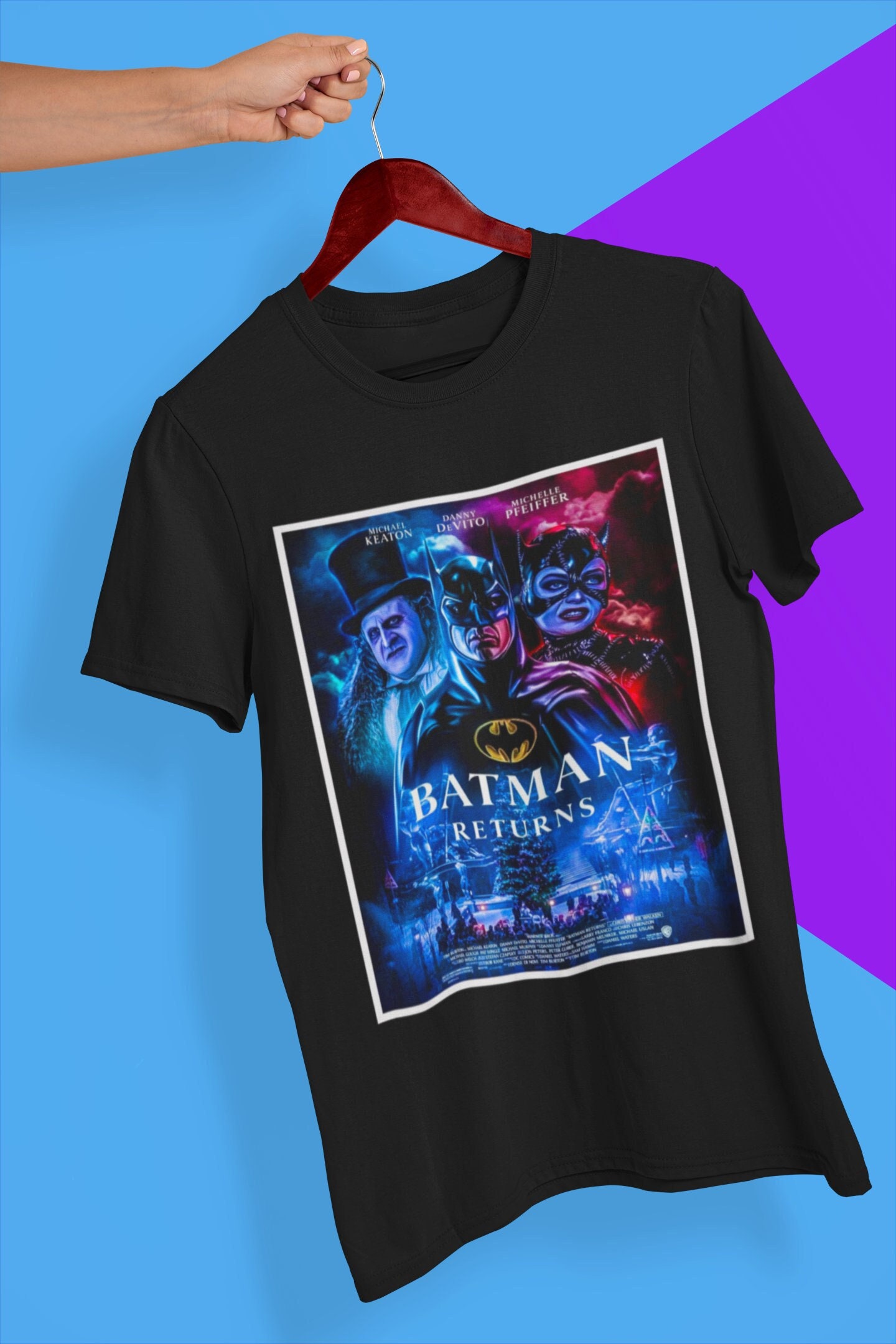 Batman Returns T-Shirt, Tim Burton's Batman Returns T Shirt
