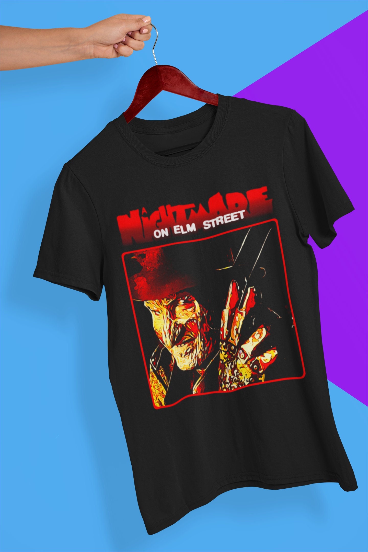 Discover A Nightmare on Elm Street T-Shirt, Nightmare on Elm Street Poster T Shirt