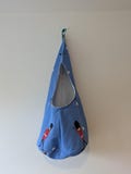 Peg bags Upcycled, Handmade and Conical shaped with clasp