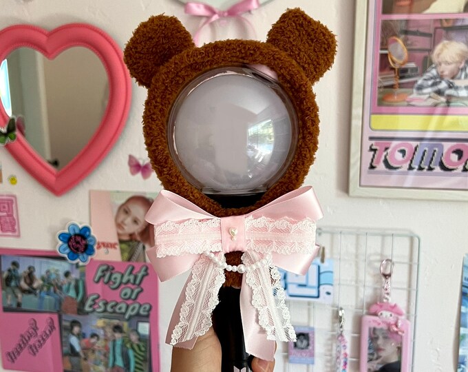 BEAR Kpop Lightstick Cover, TXT Moabong Cover, BTS Army Bomb Cover Etsy