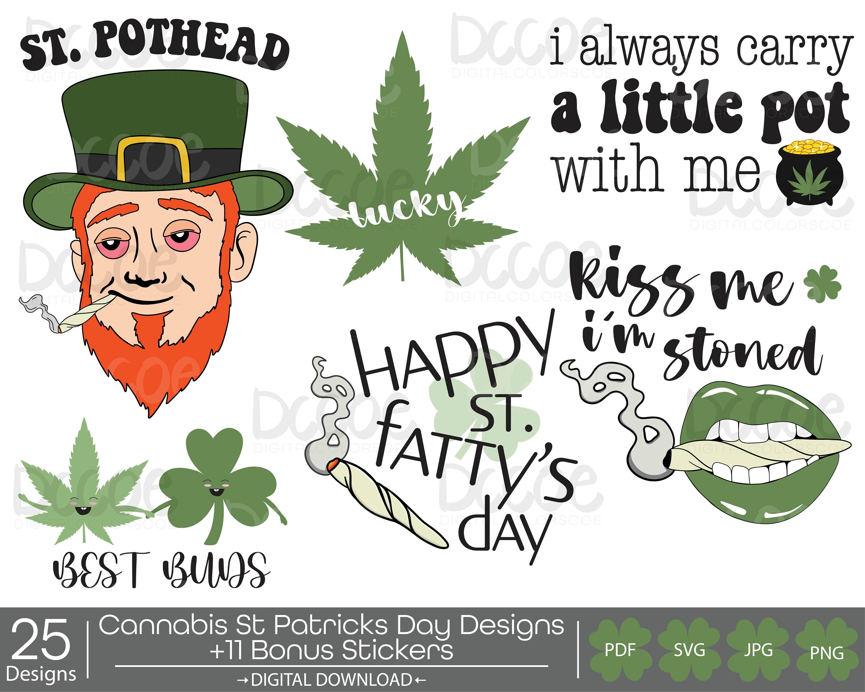 st patricks day cannabis promotions