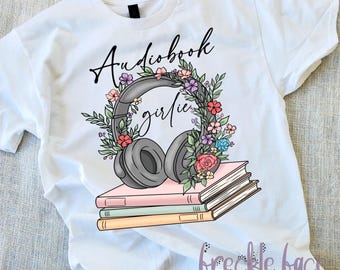 Audiobook Girlie PNG