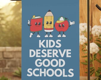 Flaga ogrodowa do edukacji publicznej, Znak ogrodowy anty-MAGA, Flagi ogrodowe Demokratów, Flaga ogrodowa polityczna, Flaga feministyczna, Flagi progresywne, Flagi liberalne