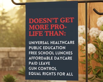 Soziale Aktivist-Flagge, Anti-MAGA-Gartenfahne, Demokrat-Gartenfahne, Politische Yard-Flagge, Feministische Flagge, Fortschrittliche Flagge, Linke Gartenflagge