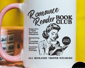 Funny Reading Coffee Mug, Book Lover Gift, Librarian Coffee Mug, Book Lover, Book Club Gifts, Reading Mug, Book Gift, Book Club, Bookish