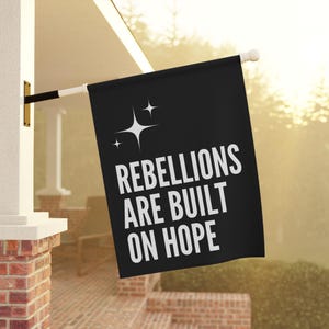 Resist Garden Flag, Nerdy Garden Flag, Liberal Flag, Social Activist Flag, Democrat Garden Flag, Progressive Flag, Anti MAGA Yard Sign image 5