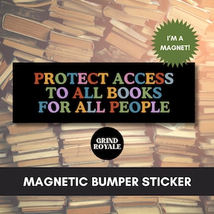 Liberal Bumper Magnet, Pro Democracy, Social Justice Cool Bumper Sticker, Funny Bumper Sticker,Political Bumper Sticker,Anti Trump Sticker