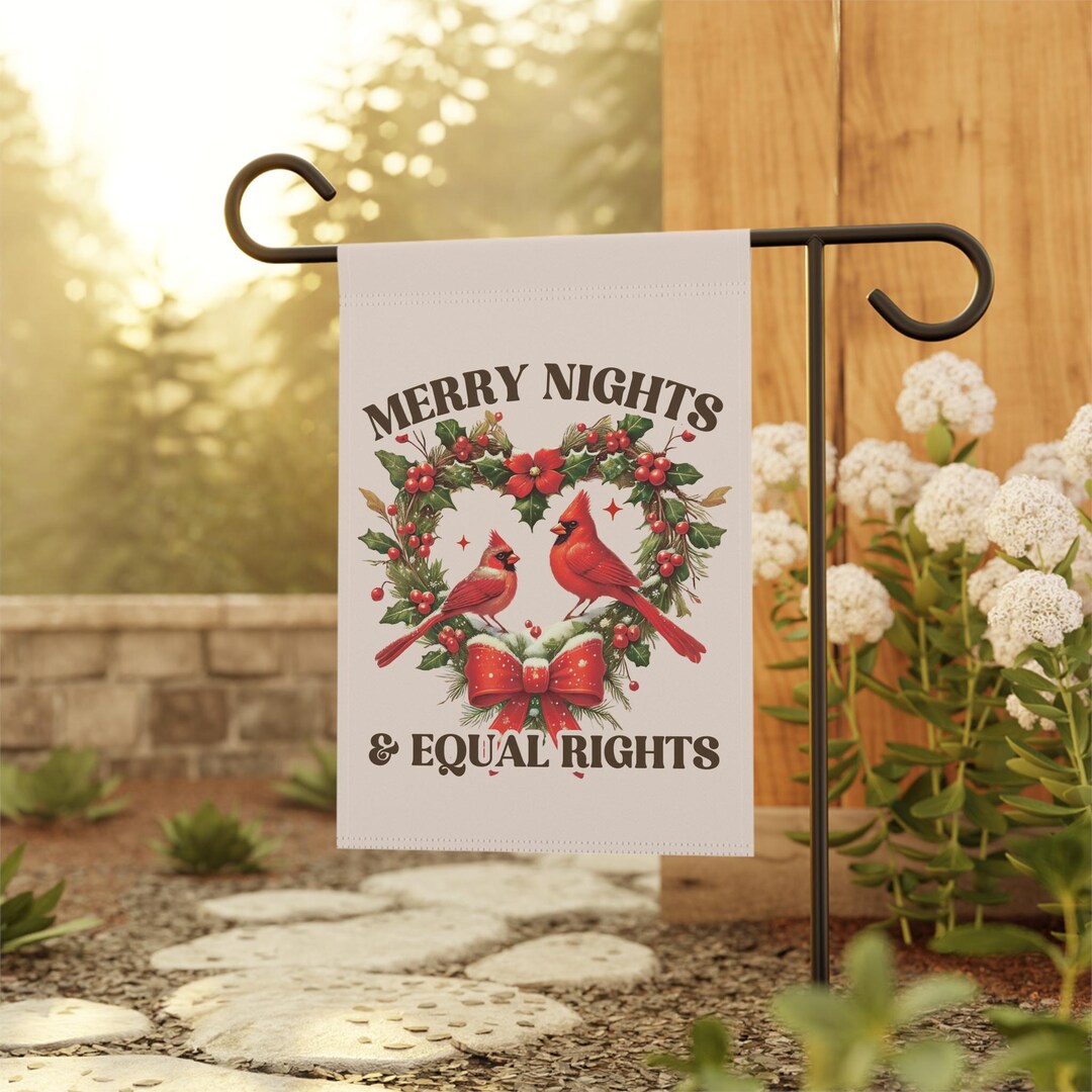 Kindness Liberal Holiday Garden Flag, Social Activist Flag,democrat ...