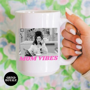 Mom Vibes Funny Mom Mug, Mother’s Day gift, Gift for mom, Mom life, Mom cup, One Hell of a Mother, Gifts for Wife, Cool Mom Gift, Bonus Mom
