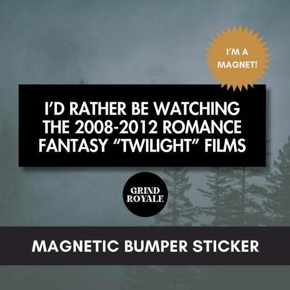Vampire Goth Car Magnet - Funny 5 Inch Magnetic Vinyl Sign For Refrigerator & Vehicles