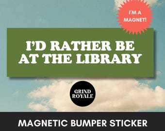 Support Libraries Bumper Sticker, Funny Car Magnet, Bumper Sticker, Gifts For Geeks, Book Sticker, Read Banned Books,Gifts for Readers
