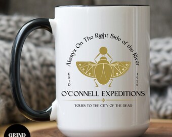 O'Connell Expeditions Mug, The Mummy 1999, The Mummy Returns, The Mummy Movie, 90s Movies, Movie Lover Gift, Brendan Fraser, Archeology