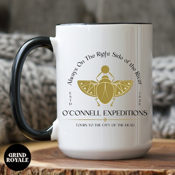 O'Connell Expeditions Mug, The Mummy 1999, The Mummy Returns, The Mummy Movie, 90s Movies, Movie Lover Gift, Brendan Fraser, Archeology