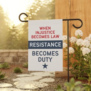 Social Justice Flag, Anti MAGA Anti Trump Garden Flag, Democrat Garden Flags, Political Yard Flag, Feminist Flag, Progressive Flags, Liberal