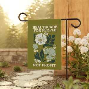 Human Rights Garden Flag, Anti MAGA Garden Sign, Democrat Garden Flags, Political Yard Flag, Feminist Flag, Progressive Flags, Liberal