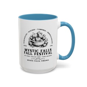 Vampir Gruselige Kaffeetasse, Gothic Becher, Horror-Liebhaber, Film-Liebhaber, Geschenke für Geeks, Halloween-Becher, Horrorfilme, TVD Bild 7