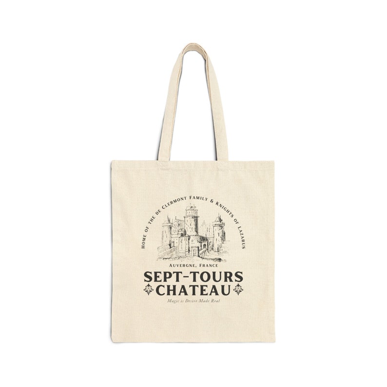 Witchy Tote, Bookish Bag, Book Bag, Matthew Clairmont, Diana Bishop, All Souls Trilogy,Witchy Gifts, Movie Lover, Discovery of Witches image 3