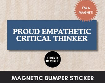Liberal Woke Car Magnet Bumper Sticker,Progressive Liberal Feminist,Political Bumper Sticker,FDT Sticker,Leftist Sticker, Anti MAGA