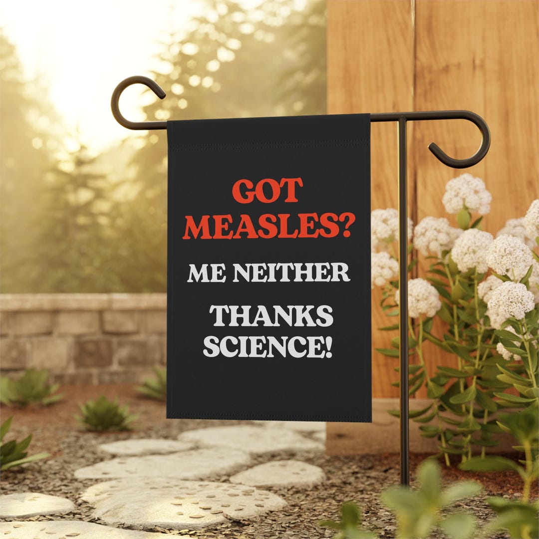 Science Lawn Sign Pro-science Garden Flag, Funny Garden Flag, Democrat Garden Flag ...