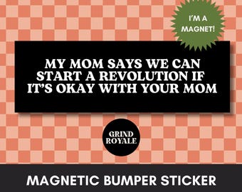 Anti Fascism Car Magnet Bumper Sticker, Progressive Liberal Feminist, Political Bumper Sticker,FDT Sticker, Leftist Sticker