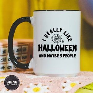 Funny Halloween Coffee Mug, Halloween Mug, Spooky Mom, Halloween Gift, Halloween Mom, Cute Halloween Mug, Spooky Mug, Horror Lover