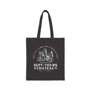 Witchy Tote, Bookish Bag, Book Bag, Matthew Clairmont, Diana Bishop, All Souls Trilogy,Witchy Gifts, Movie Lover, Discovery of Witches image 2
