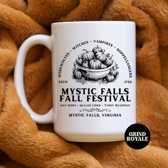 Vampire Spooky Coffee Mug, Gothic Mug, Horror Lover, Movie Lover, Gifts for Geeks, Halloween Mug, Horror Movies, TVD