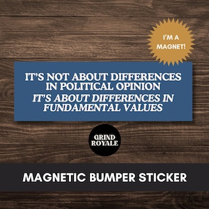 Anti MAGA Car Magnet Bumper Sticker,Progressive Liberal Feminist,Political Bumper Sticker,Anti Trump Sticker,Leftist Sticker, Anti Trump