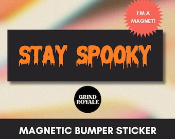 Aimant de voiture Halloween, autocollant pour pare-chocs gothique drôle, autocollant pour pare-chocs drôle, autocollant pour voiture, Stickers décrocheurs, autocollant gothique, amateur d'horreur