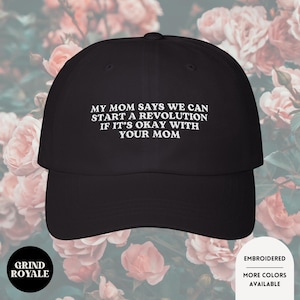 Funny Liberal Embroidered Classic Dad Cap, Feminist Hat, Feminist Gift, Womens Rights, Smash the Patriarchy, Liberal Gift, Political Hat