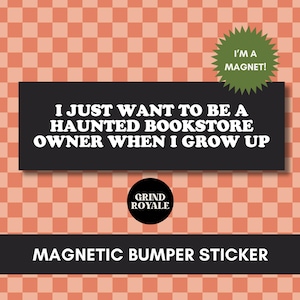 Funny Goth Bumper Car Magnet, Car Magnet Funny, Funny Bumper Sticker,Bumper Sticker,Unhinged Stickers,Vampire Diaries,Goth Sticker