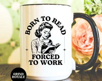 Funny Reading Coffee Mug, Book Lover Gift, Librarian Coffee Mug, Book Lover, Book Club Gifts, Reading Mug, Book Gift, Book Club, Book Addict