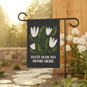 Kindness Garden Flag, Anti MAGA Garden Sign, Democrat Garden Flags, Political Yard Flag, Feminist Flag, Progressive Flags, Liberal