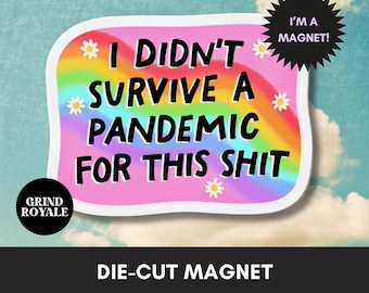 Anti  Die Cut Magnet, Anti MAGA Magnet, Anti , Liberal Gift, Gift for Activists, Social Justice Car Magnet, Democrat Gift, FDT