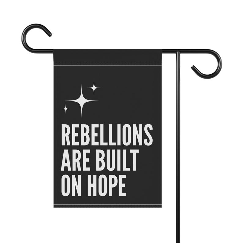 Resist Garden Flag, Nerdy Garden Flag, Liberal Flag, Social Activist Flag, Democrat Garden Flag, Progressive Flag, Anti MAGA Yard Sign image 4