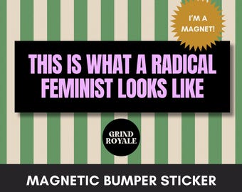 Sticker politique féministe, autocollant féministe, autocollant cool, autocollant pour voiture drôle, autocollant politique, cadeaux féministes