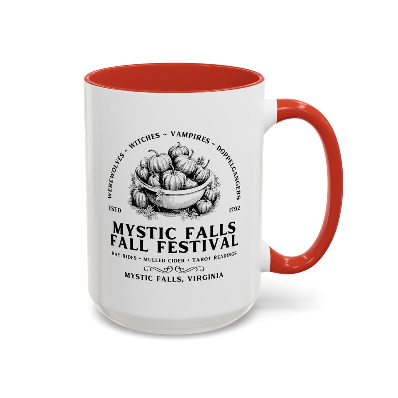 Vampir Gruselige Kaffeetasse, Gothic Becher, Horror-Liebhaber, Film-Liebhaber, Geschenke für Geeks, Halloween-Becher, Horrorfilme, TVD Bild 6