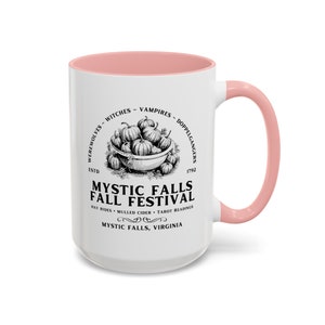Vampir Gruselige Kaffeetasse, Gothic Becher, Horror-Liebhaber, Film-Liebhaber, Geschenke für Geeks, Halloween-Becher, Horrorfilme, TVD Bild 5