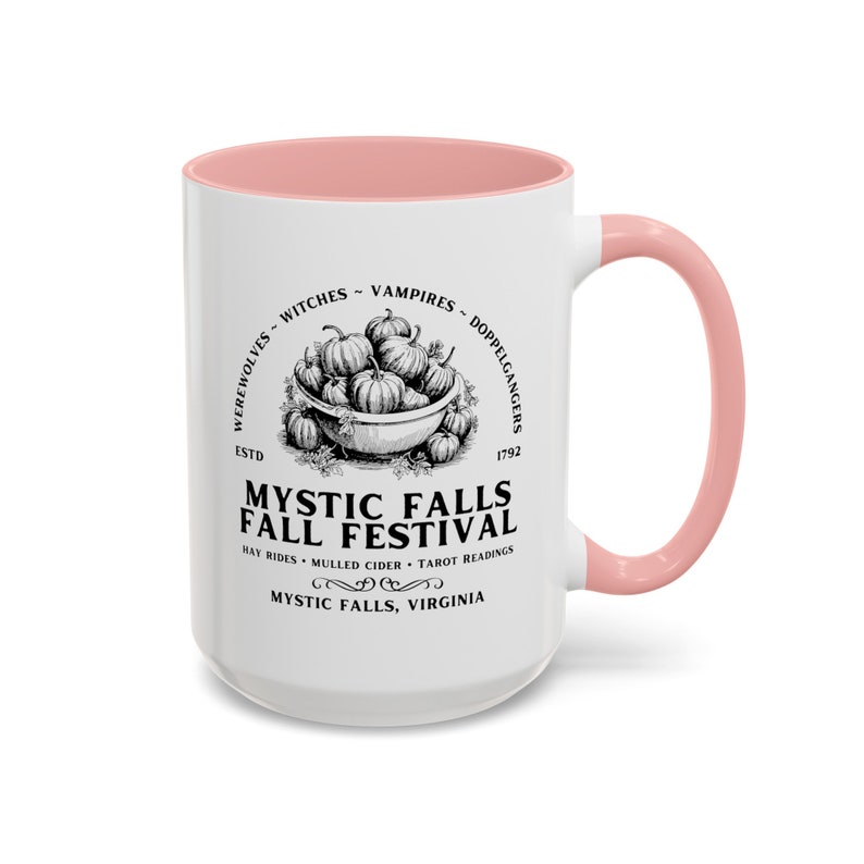 Vampir Gruselige Kaffeetasse, Gothic Becher, Horror-Liebhaber, Film-Liebhaber, Geschenke für Geeks, Halloween-Becher, Horrorfilme, TVD Bild 5