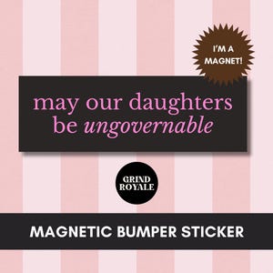 Feminist Liberal Bumper Sticker, Feminist Sticker, Cool Bumper Sticker, Funny Bumper Sticker,Political Bumper Sticker,Anti Trump Sticker