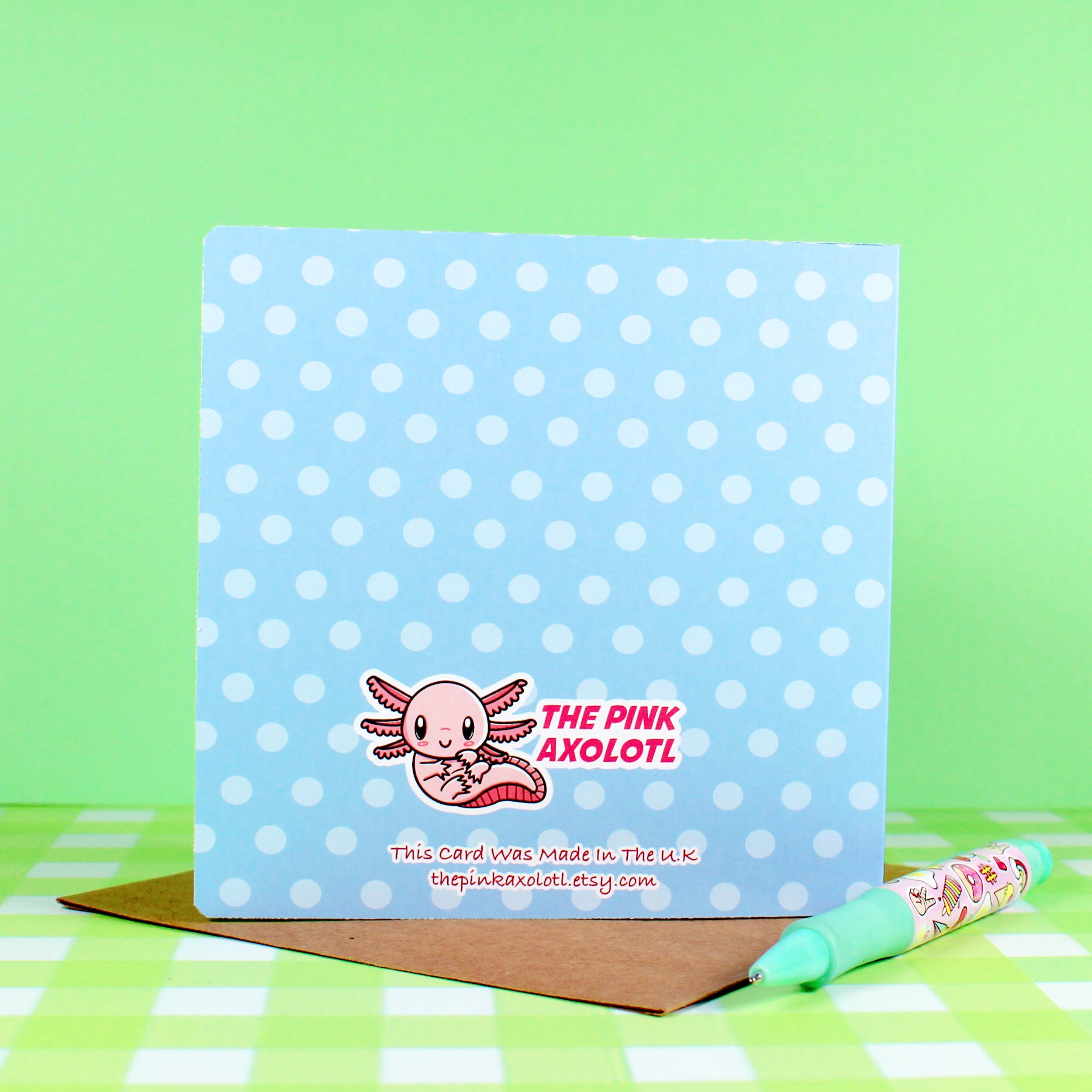 Cute Axolotl Graduation Card Personalised Card Axolotl Congratulations ...