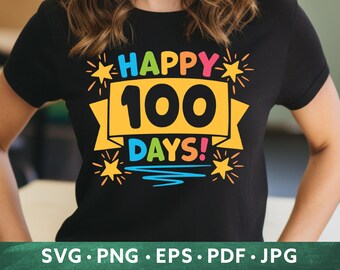 100 Days of School SVG - 100th Day of School shirt svg - 100 Days svg - Teacher svg - School png - School Shirt svg - Sports svg - Cut File