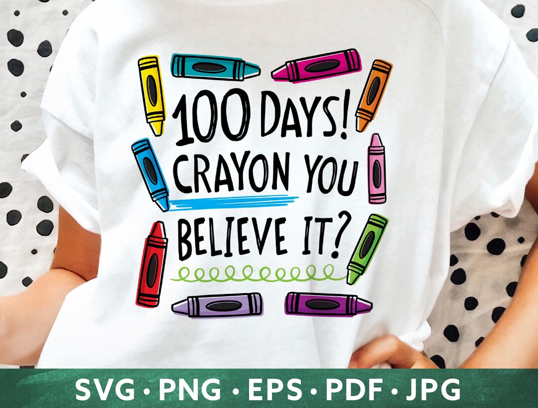100 Days of School SVG - 100th Day of School Shirt Svg - 100 Days ...