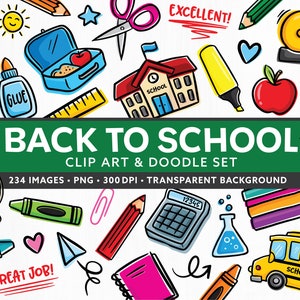 Terug naar school klas clipart-digitale download-schattige leraar graphics-kleuterschool-kleuterschool-elementair-student doodle clipart