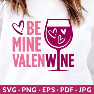 Drôle de vin de la Saint-Valentin SVG - PNG de la Saint-Valentin - amateur de vin Saint-Valentin Svg - Saint-Valentin PNG Sublimation - drôle de vin Saint Valentin chemise - gobelet