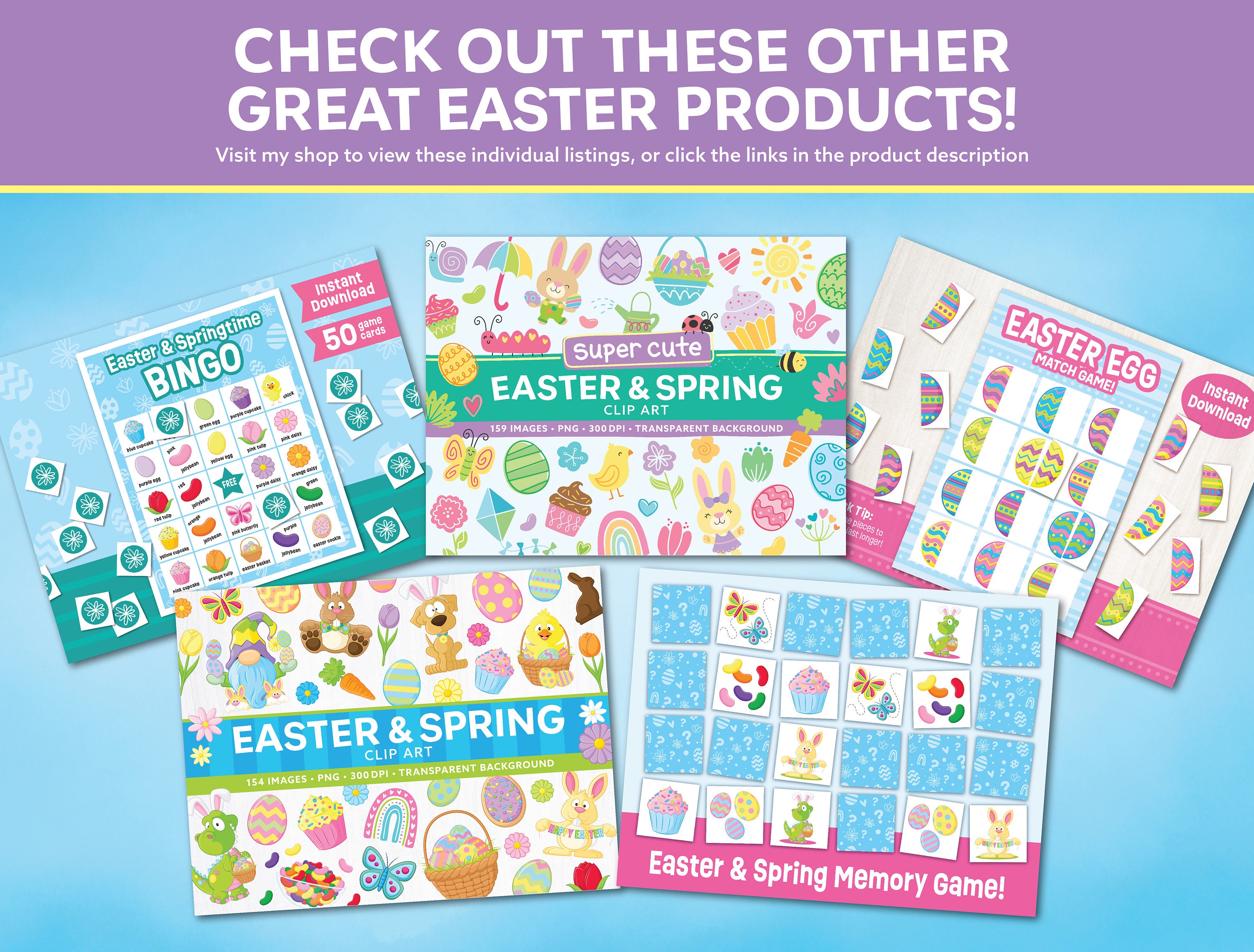 Easter Spring Activity Set Printable - Instant Download - Easter ...